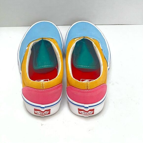 VANS Era Canvas Sneakers Women’s Sz‎ 6.5 Multicolor Casual Skater Shoes Sporty - Picture 5 of 9